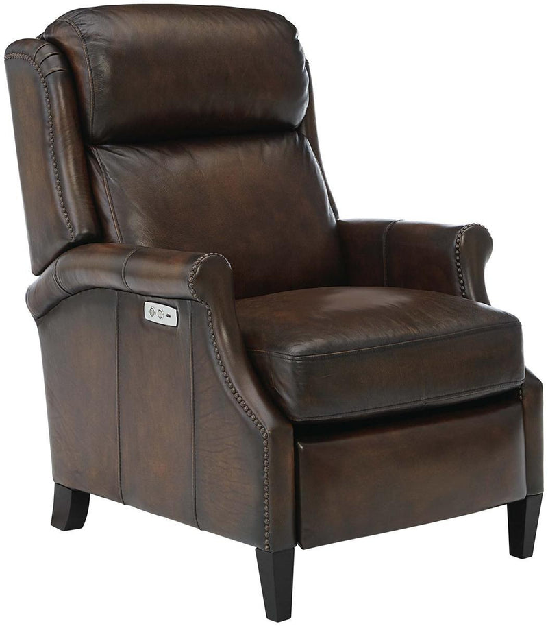 Bernhardt Upholstery Albert Leather Power Motion Recliner 178RL - Furniture City (CA)l