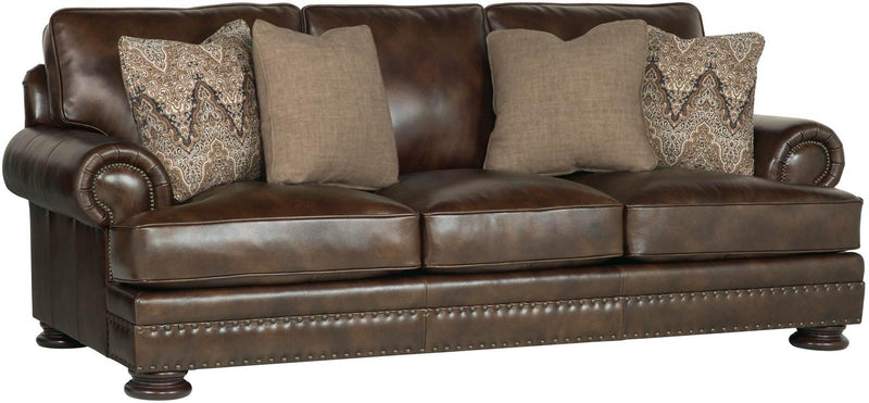 Bernhardt Upholstery Foster Leather Sofa 5377L2 - Furniture City (CA)l