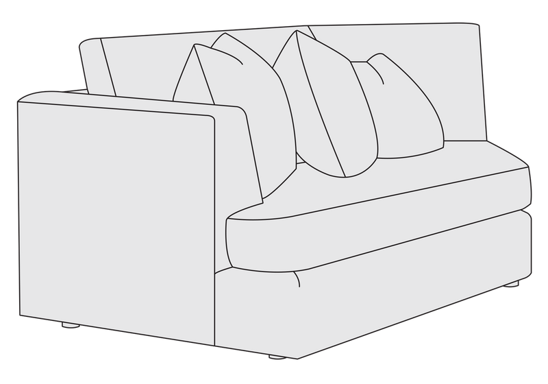 Bernhardt Upholstery Sydney Left Arm Chaise B9438 - Furniture City (CA)l