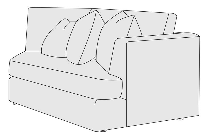 Bernhardt Upholstery Sydney Right Arm Chaise B9437 - Furniture City (CA)l