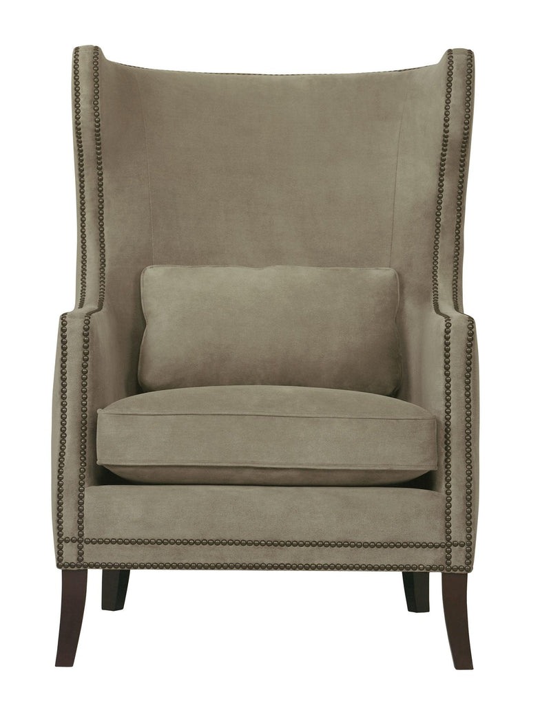 Bernhardt Kingston Wing Chair N1712 in Mocha N1712