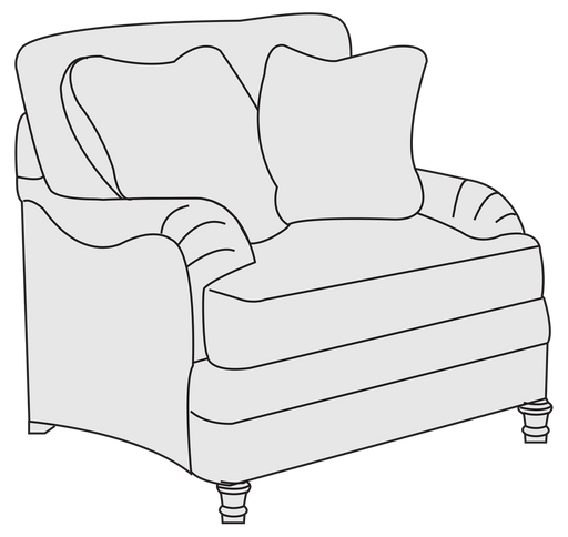 Bernhardt Upholstery Tarleton Chair 1/2 T4263 image