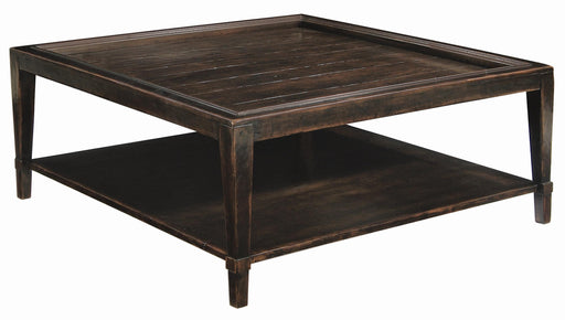 Bernhardt Vintage Patina Square Cocktail Table in Molasses 322-011B image