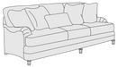 Bernhardt Upholstery Tarleton Sofa B4266 image