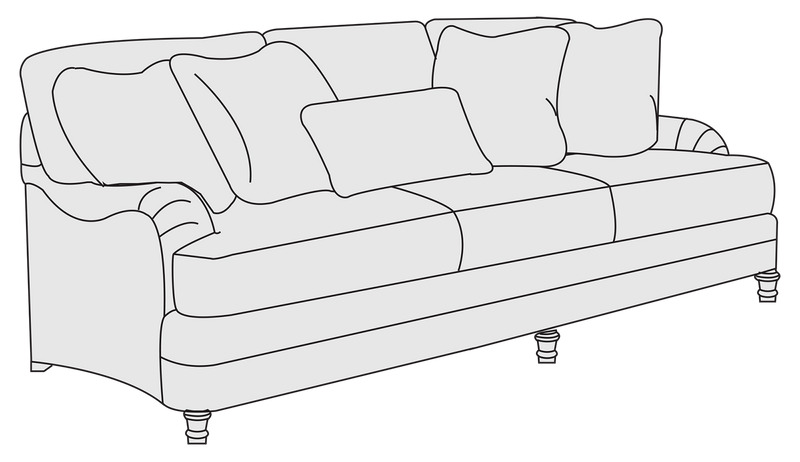 Upholstery Tarleton Sofa B4266