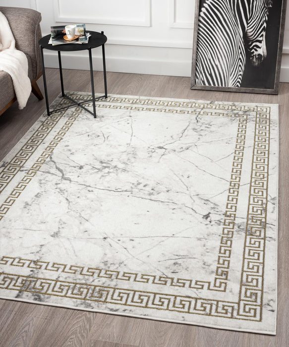 BROOKLYN  CREAM  BK02  5'3" X 7'3"