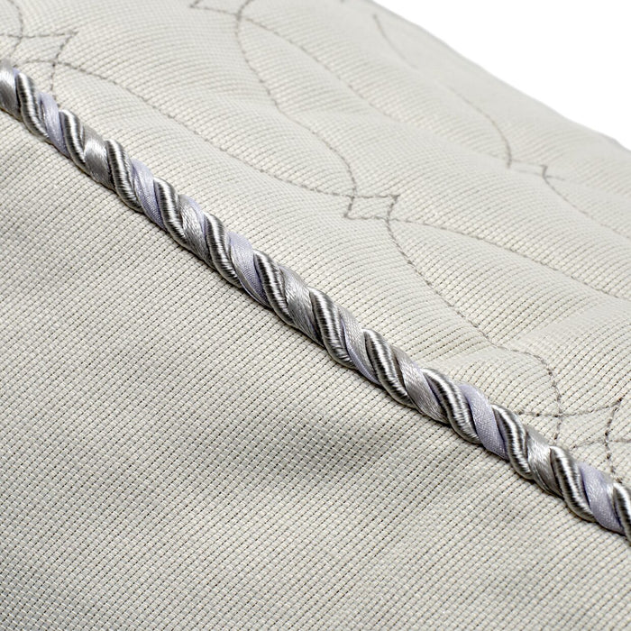 Canterbury 8-Piece King Comforter Set - Silver