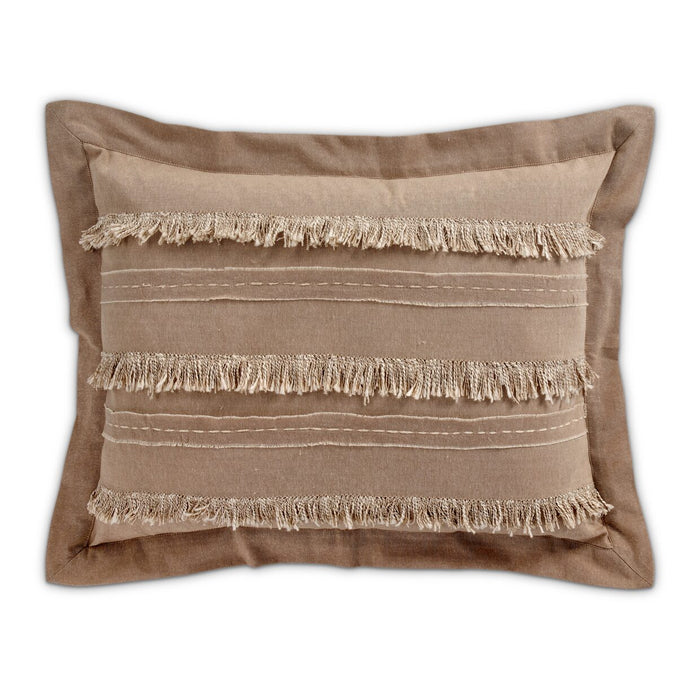 Country Lane 7-Piece Queen Duvet Set - Toast