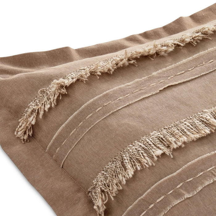 Country Lane 7-Piece Queen Duvet Set - Toast