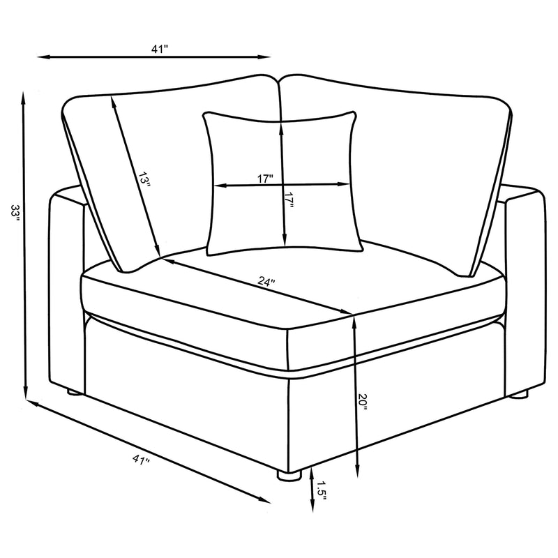 Serene Modular Sectional Sofa - Furniture City (CA)l