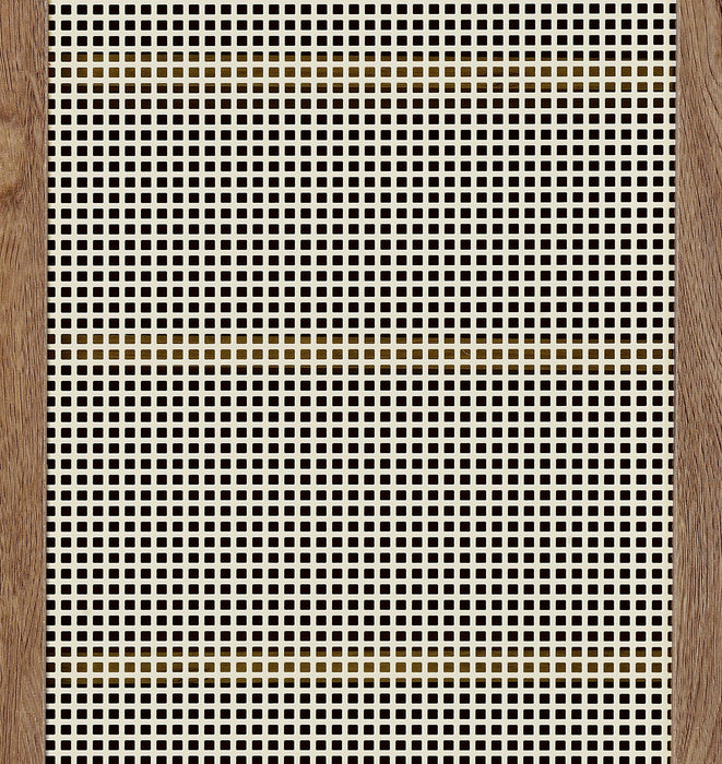 Teller 2-door Shoe Storage Cabinet Natural Oak