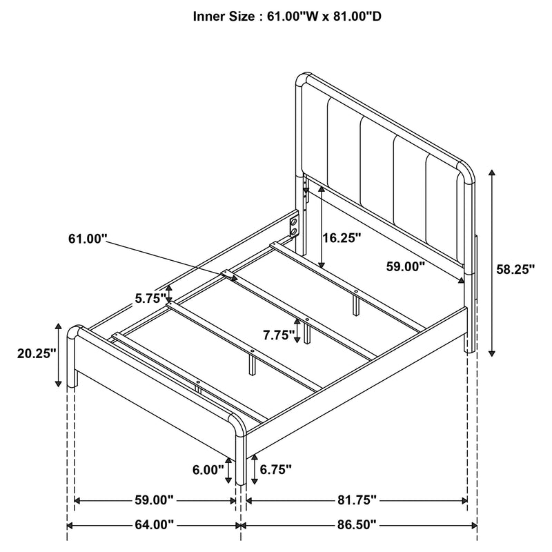 Amsbury Bedroom Set - Furniture City (CA)l