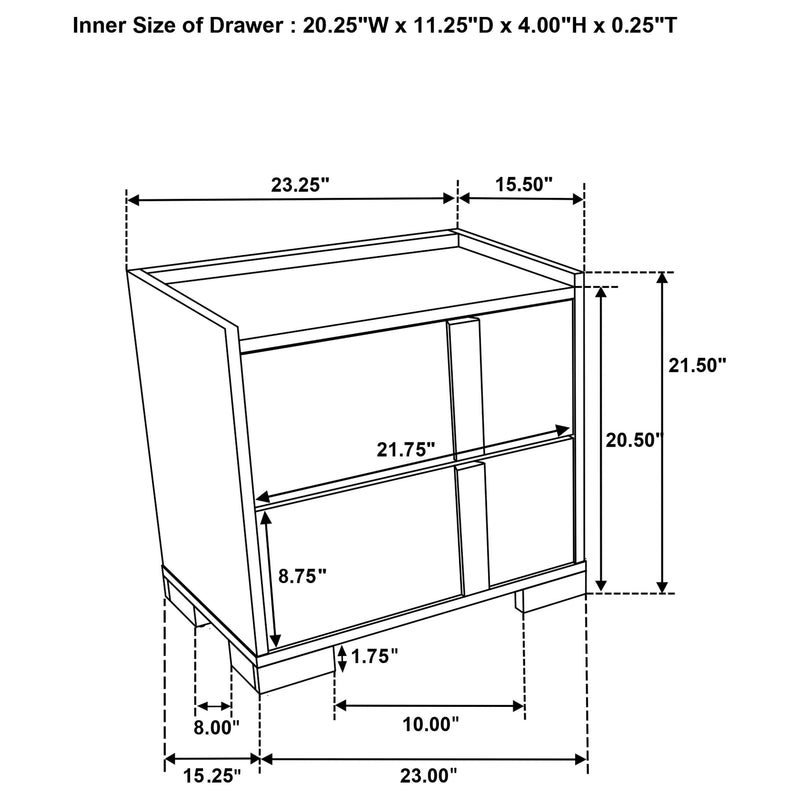 Hyland Nightstand - Furniture City (CA)l
