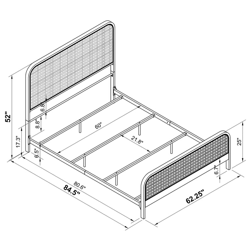 Lanewood Panel Bed - Furniture City (CA)l