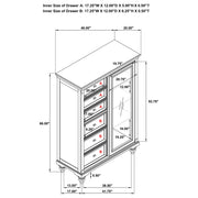 Andover Door Chest - Furniture City (CA)l