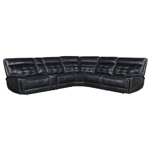 Hewitt Dual Power Reclining Sectional - Furniture City (CA)l