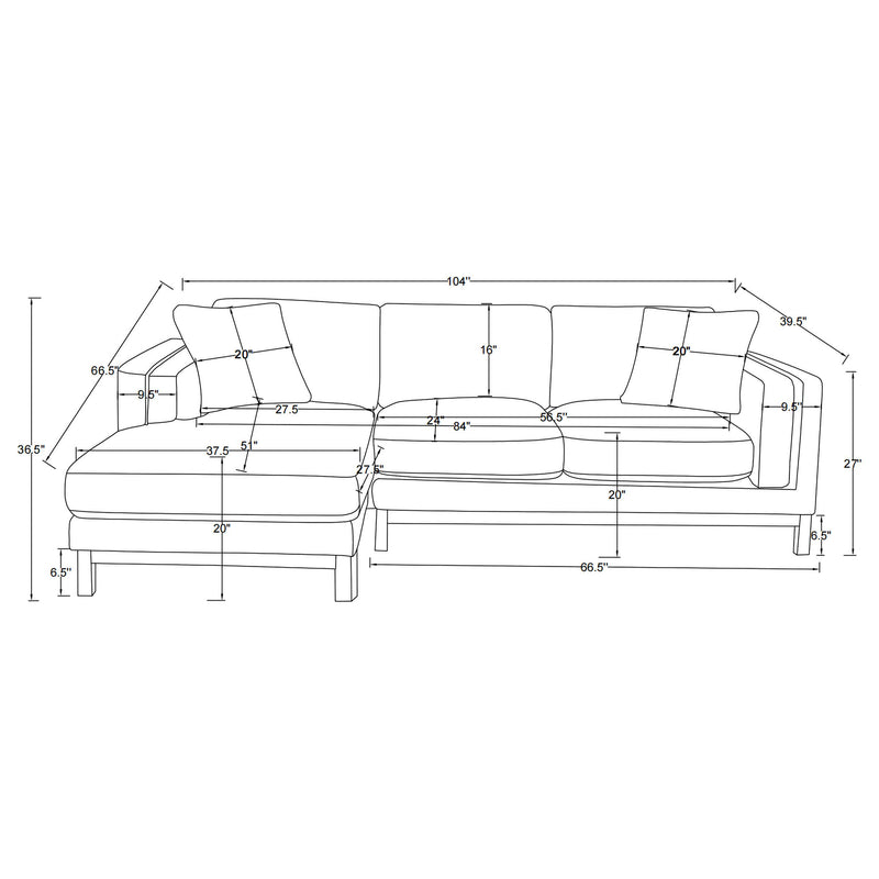 Geneva Sectional Sofa - Furniture City (CA)l