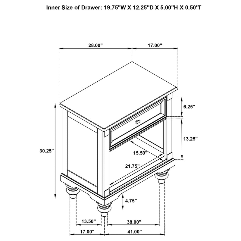 Andover Bedroom Set - Furniture City (CA)l