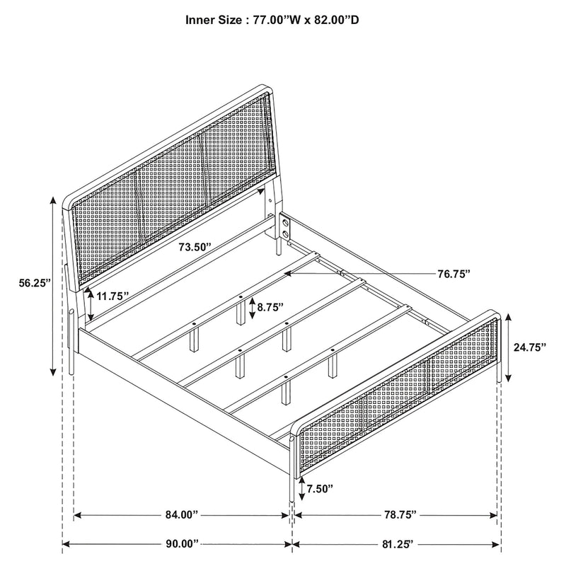 Arini Panel Bed - Furniture City (CA)l