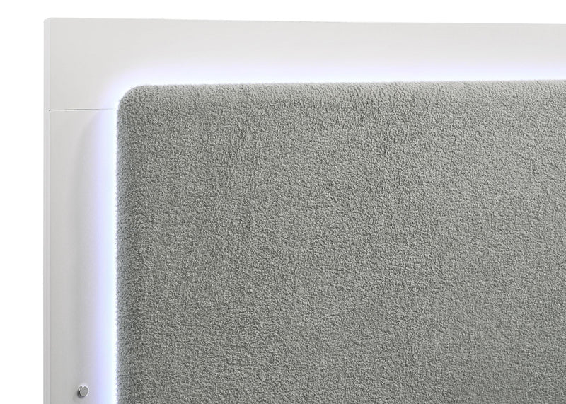 Caraway Panel Bed with LED Lighting