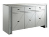 Maya 3-drawer Accent Cabinet Silver - Furniture City (CA)l