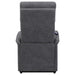 Herrera Power Lift Recliner with Wired Remote Charcoal - Furniture City (CA)l