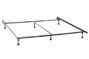 Mabel Twin Over Full Bed Frame Black - Furniture City (CA)l