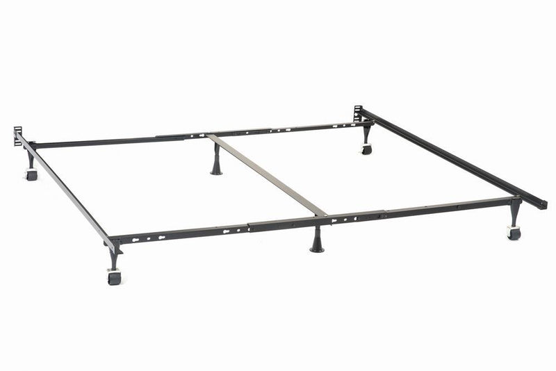 Mabel Twin Over Full Bed Frame Black - Furniture City (CA)l