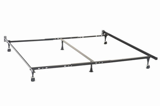 Mabel Twin Over Full Bed Frame Black - Furniture City (CA)l