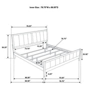 Wilkes Panel Bed - Furniture City (CA)l