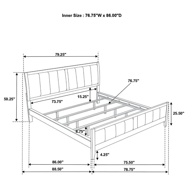 Wilkes Panel Bed - Furniture City (CA)l