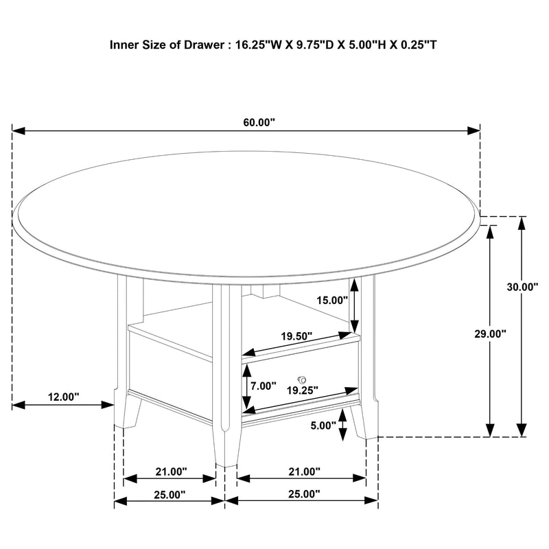 Twyla Dining Table - Furniture City (CA)l