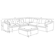 Hobson Modular Sectional Sofa - Furniture City (CA)l