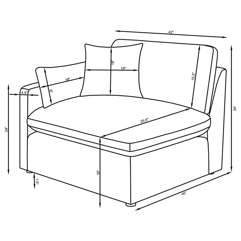 Hobson Modular Sectional Sofa - Furniture City (CA)l
