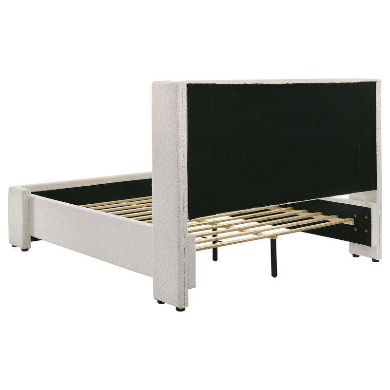 Alamosa Wingback Platform Bed