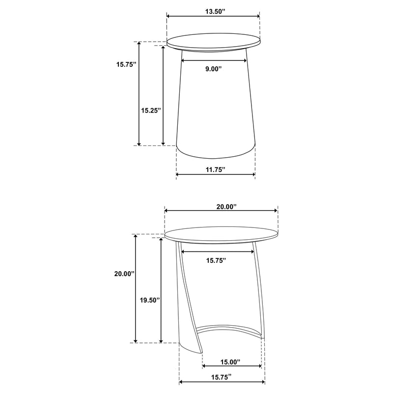 Yency Nesting Table Set - Furniture City (CA)l