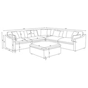Hobson Modular Sectional Sofa - Furniture City (CA)l