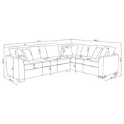 Ashford Fold-Out Sleeper Sectional Sofa - Furniture City (CA)l