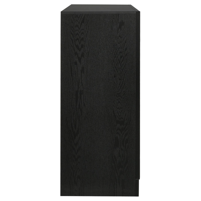 Miranda 7-drawer Dresser White and Rhinestone