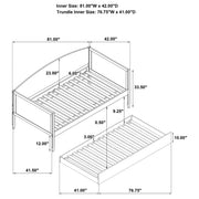 Bozeman Daybed with Trundle - Furniture City (CA)l