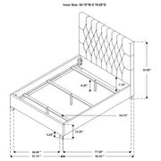 Chloe Panel Bed - Furniture City (CA)l