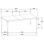 Reseda Extension Dining Table - Furniture City (CA)l
