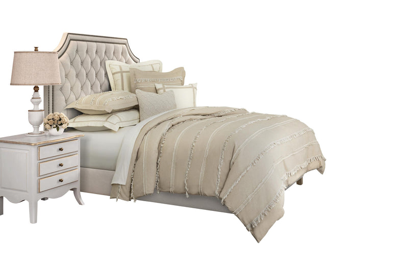 Country Lane 8-Piece King Duvet Set - Toast - Furniture City (CA)l