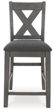 Caitbrook Counter Height Dining Table and Bar Stools (Set of 7) - Furniture City (CA)l