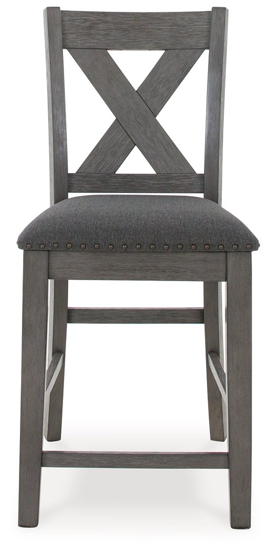 Caitbrook Counter Height Dining Table and Bar Stools (Set of 7) - Furniture City (CA)l