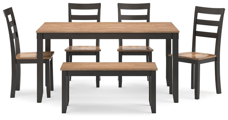 gesthaven-dining-table-with-4-chairs-and-bench-set-of-6-3