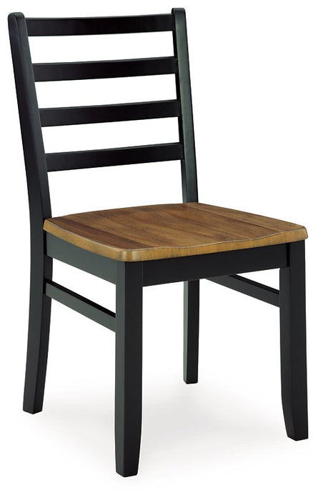 Blondon Dining Table and 6 Chairs (Set of 7) - Furniture City (CA)l