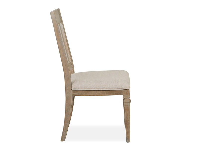 Lancaster Dining Side Chair W/Upholstered Seat (2/Ctn) - Furniture City (CA)l
