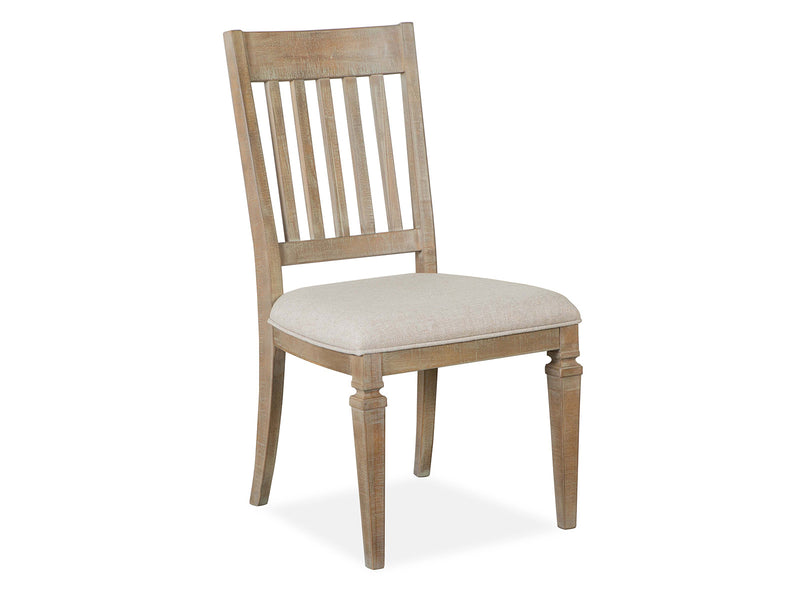 Lancaster Dining Side Chair W/Upholstered Seat (2/Ctn) - Furniture City (CA)l