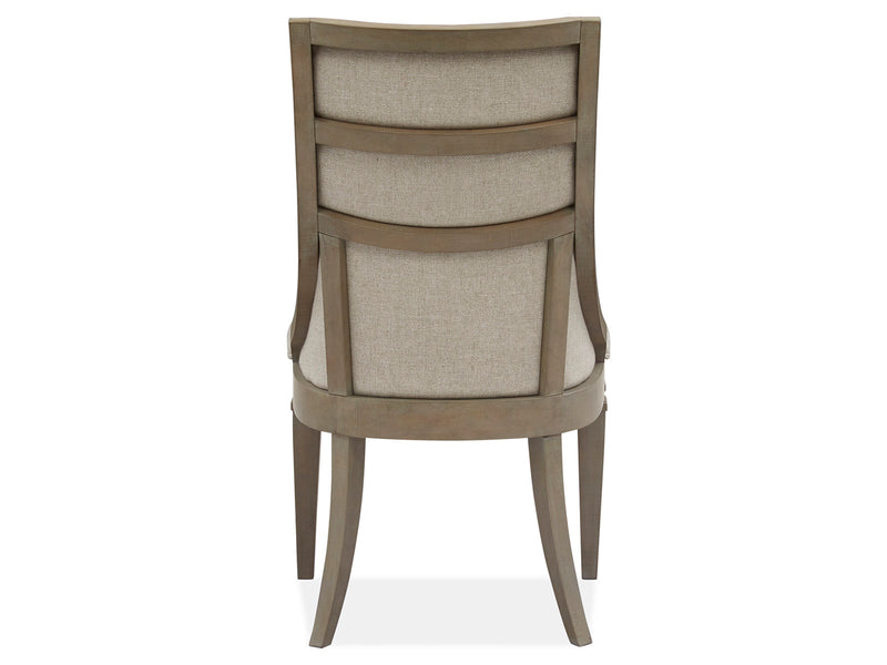 Lancaster Dining Arm Chair W/Upholstered Seat & Back (2/Ctn) - Furniture City (CA)l